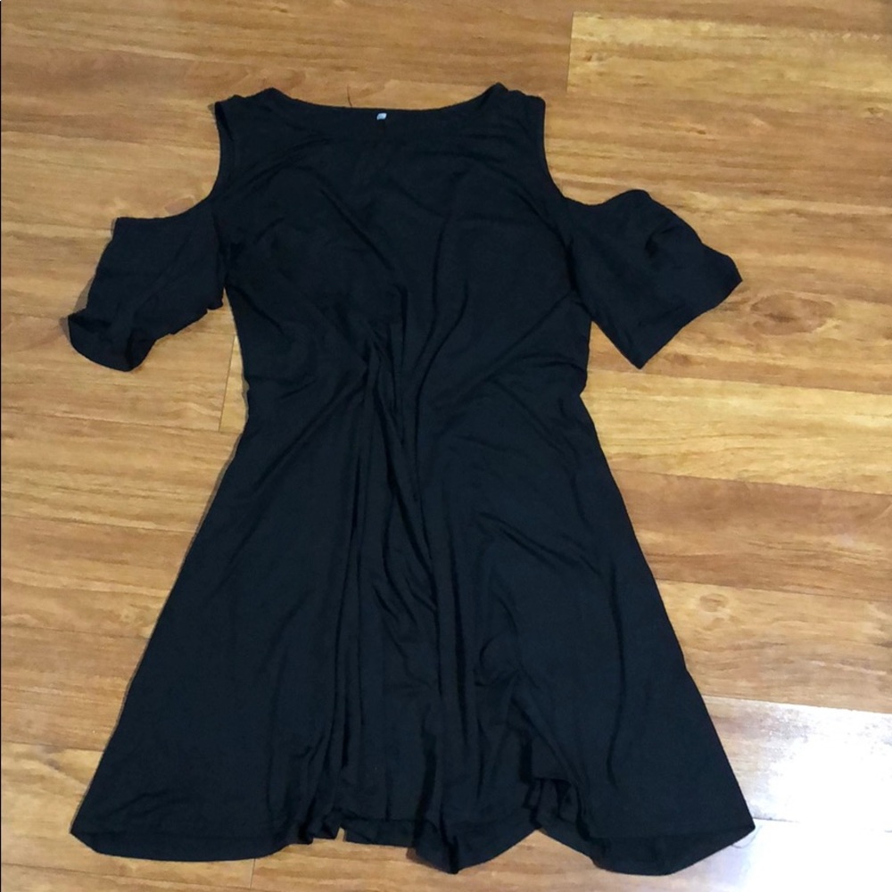 Cold Should black dress WITH POCKETS